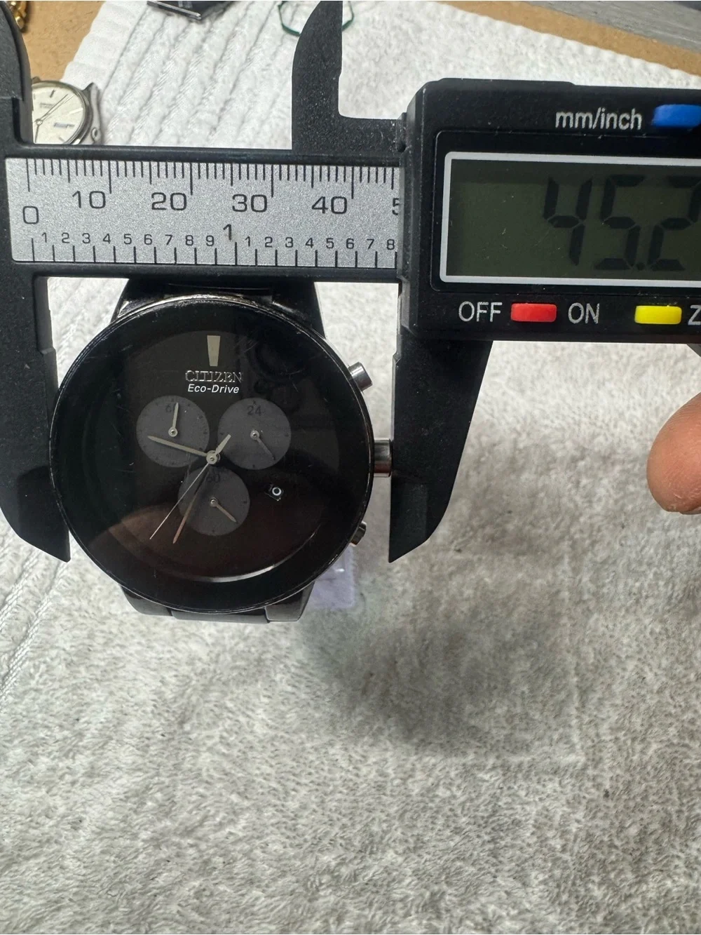Citizen Eco-Drive Black Chronograph Watch